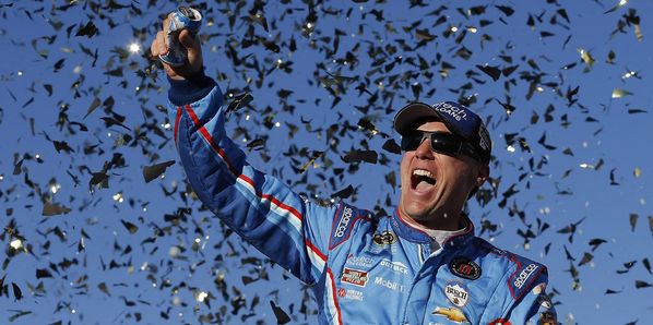 Kevin Harvick picked up his second career Cup Series win at New Hampshire 
Motor Speedway in Sunday's Bad Boy Off Road 300.