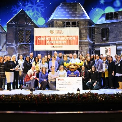 The New Hampshire Chapter of Speedway Children’s Charities distributed $155,600 in grants to 43 New England organizations during its 16th annual Grant Distribution Ceremony Wednesday at The Palace Theatre in Manchester, N.H.
