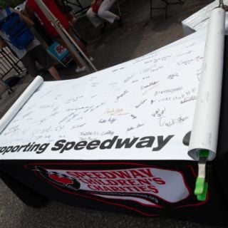 Sign the Track Wall Banner