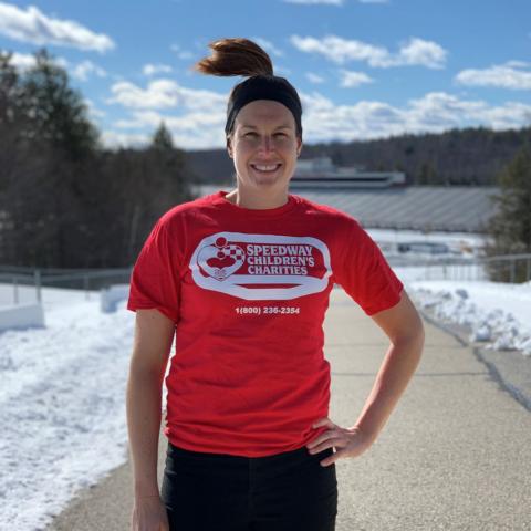 Danielle Cyr, director of the New Hampshire Chapter of Speedway Children’s Charities (SCCNH) and marketing manager for New Hampshire Motor Speedway, will be participating in the March 5-7 Goggins Challenge to raise money for SCCNH.