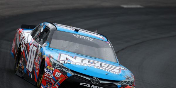 Kyle Busch is on the pole for Saturday afternoon's Overton's 200 XFINITY Series race at 4:00 p.m.