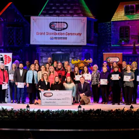 The New Hampshire Chapter of Speedway Children’s Charities distributed $142,000 in grants to 27 New England organizations during its 13th annual Grant Distribution Ceremony Wednesday at The Palace Theatre in Manchester, N.H.