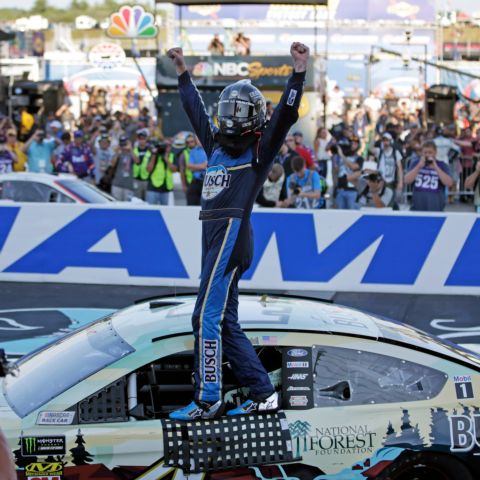 Kevin Harvick earned his fourth New Hampshire Motor Speedway (NHMS) win on July 21, 2019 and joined Jeff Burton as the winningest NASCAR Cup Series drivers at “The Magic Mile.” Harvick could rewrite the NHMS record books with a win this Sunday at the Crayon 301.