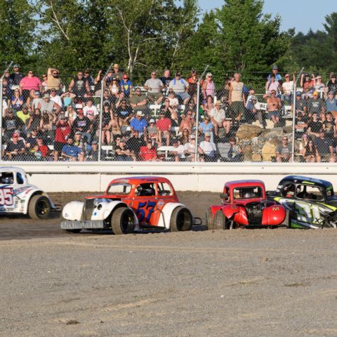 New England race fans came out in droves to enjoy Friday Night Dirt Duels Presented by New England Racing Fuel at The Flat Track at New Hampshire Motor Speedway.