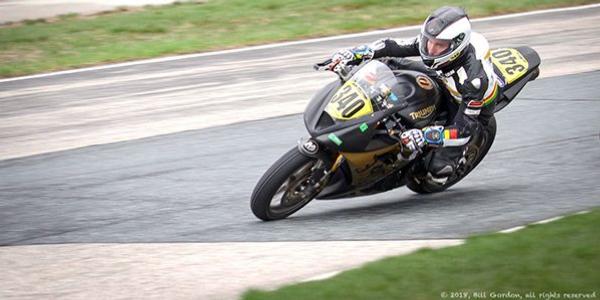 Ian Beam won the Amateur MW Superbike on Sunday