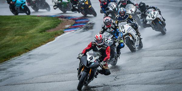 Scott Greenwood leading the pack during the Dash for Cash