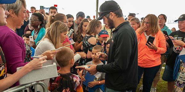 Martin Truex Jr. at Champions Breakfast