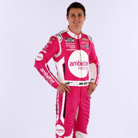 Zane Smith, NASCAR Cup Series driver of the No. 71 Spire Motorsports Chevrolet.
