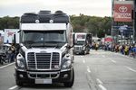 The Monster Energy NASCAR Cup Series rolled into NHMS on the evening of Sept. 21 in front of a large group of fans.