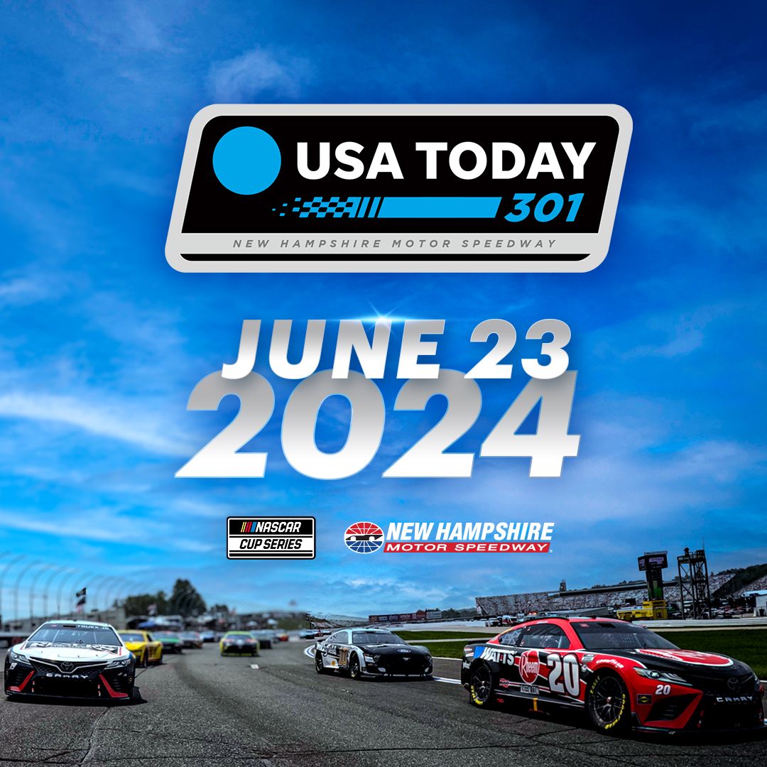 USA TODAY Joins New Hampshire Motor Speedway as Title Sponsor for NASCAR Cu...