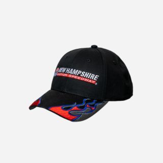 NHMS Yth Flames Hat Blk