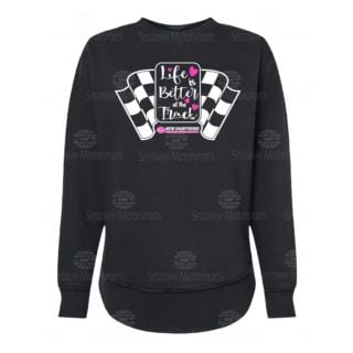 NHS Ladies Life is Better Crew Hoodie