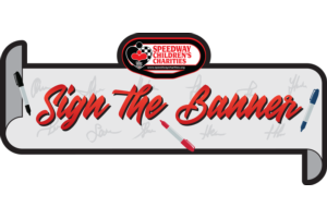 Sign the Track Wall Banner Logo