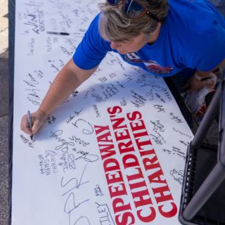 Sign the Track Wall Banner